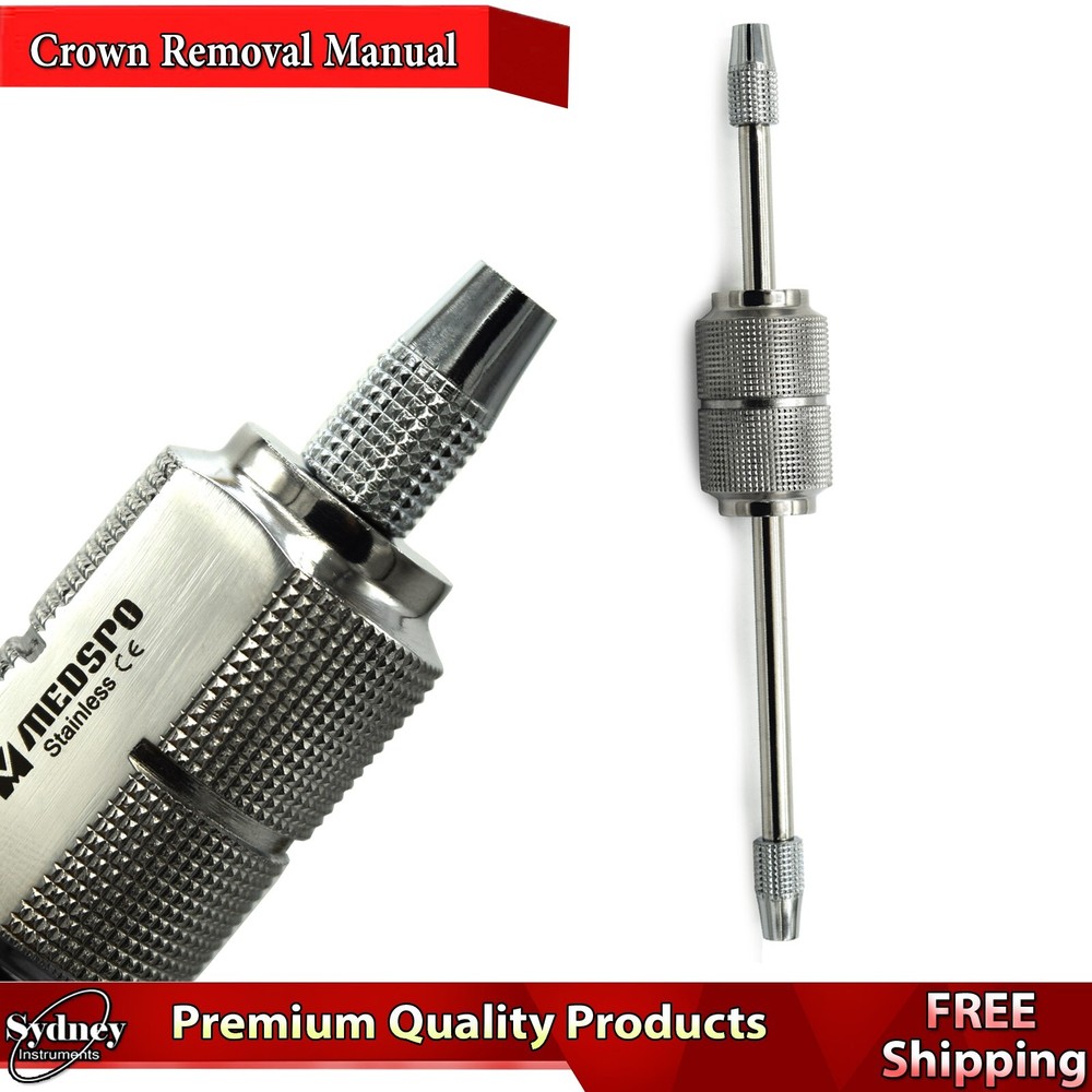 Dentist Crown Remover Bridge Removal Restoration Instruments with 3 Points