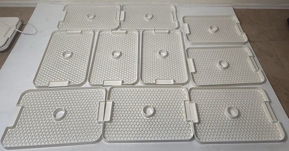 Magic Aire II Solid State Dehydrator With 10 Trays Magic Mill - Tested