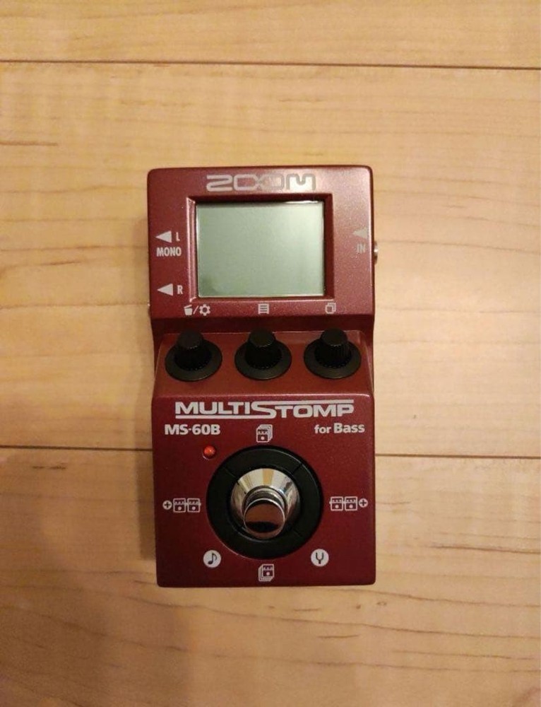 MULTI STOMP MS60B for Bass ZOOM