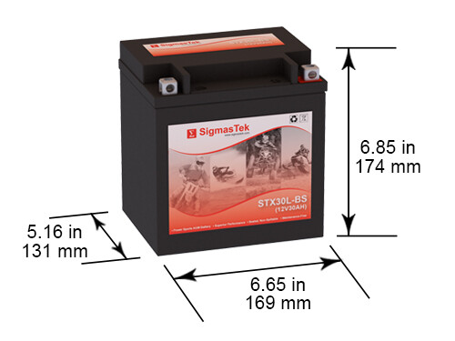 Motocross M7230L Battery (Replacement)