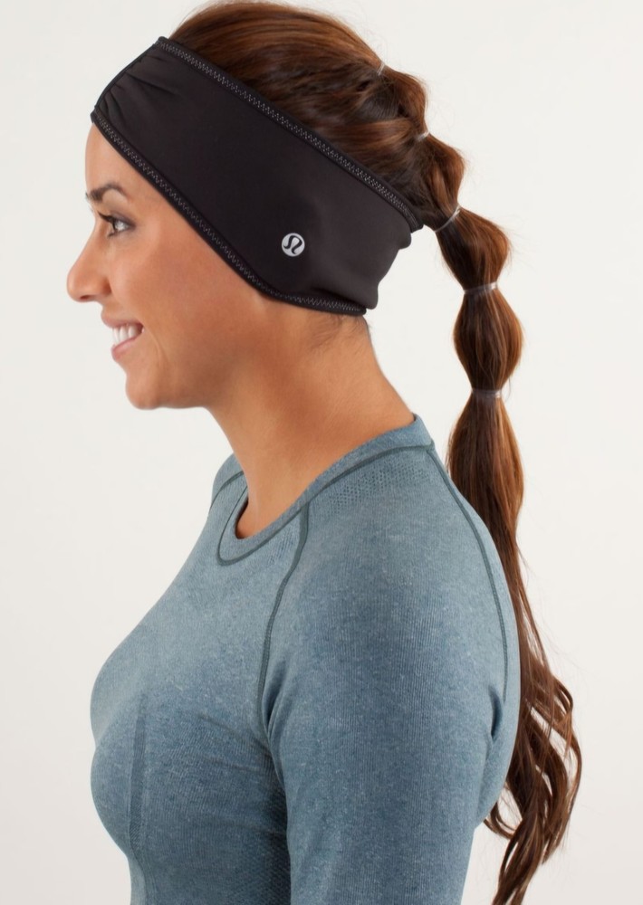 Lululemon Brisk Run Headband, Black
