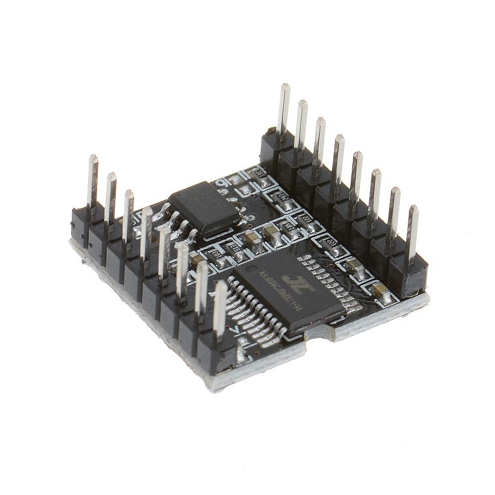 Anmbest 5PCS YX5200 DFPlayer Mini MP3 Player Module Voice Decode Black