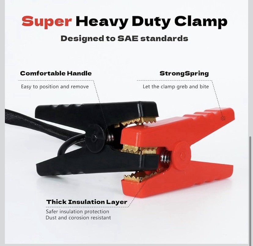 Jumper Cables with Adapter