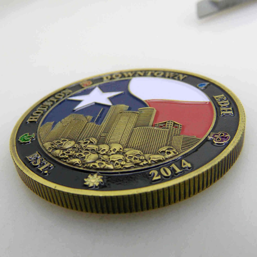 HOUSTON DOWNTOWN EDH CHALLENGE COIN