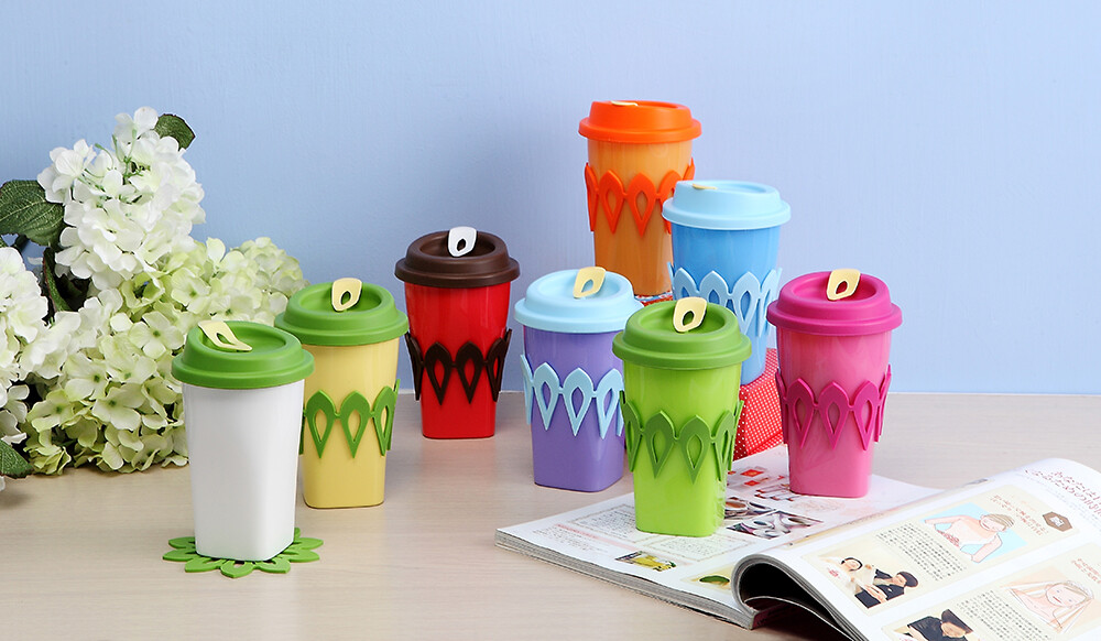 Non-toxic, healthy Translucent + plain accompanying cup