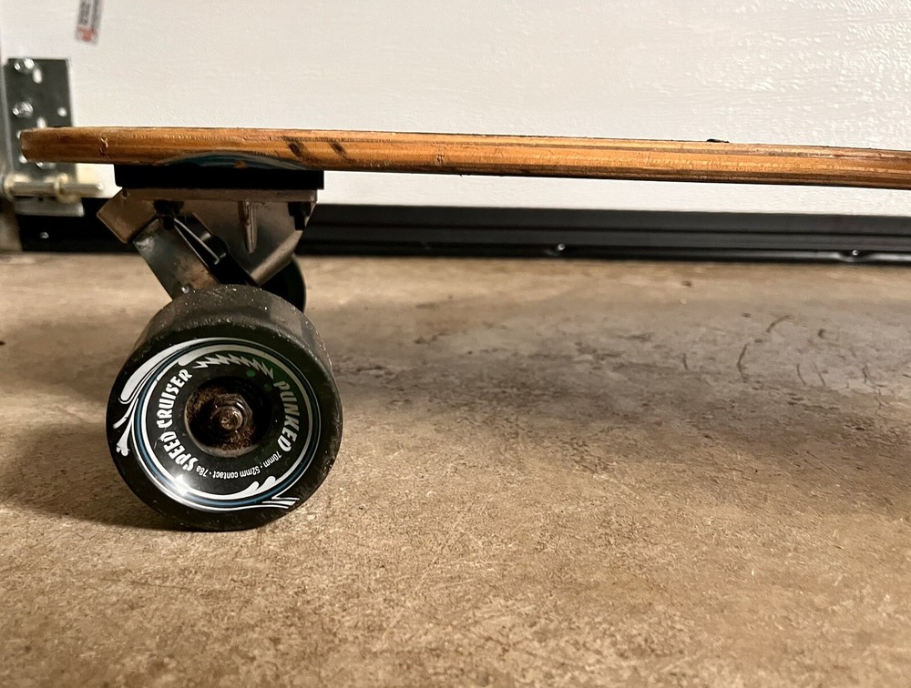 YOCAHER PINTAIL ROBOT ARTWORK LONGBOARD