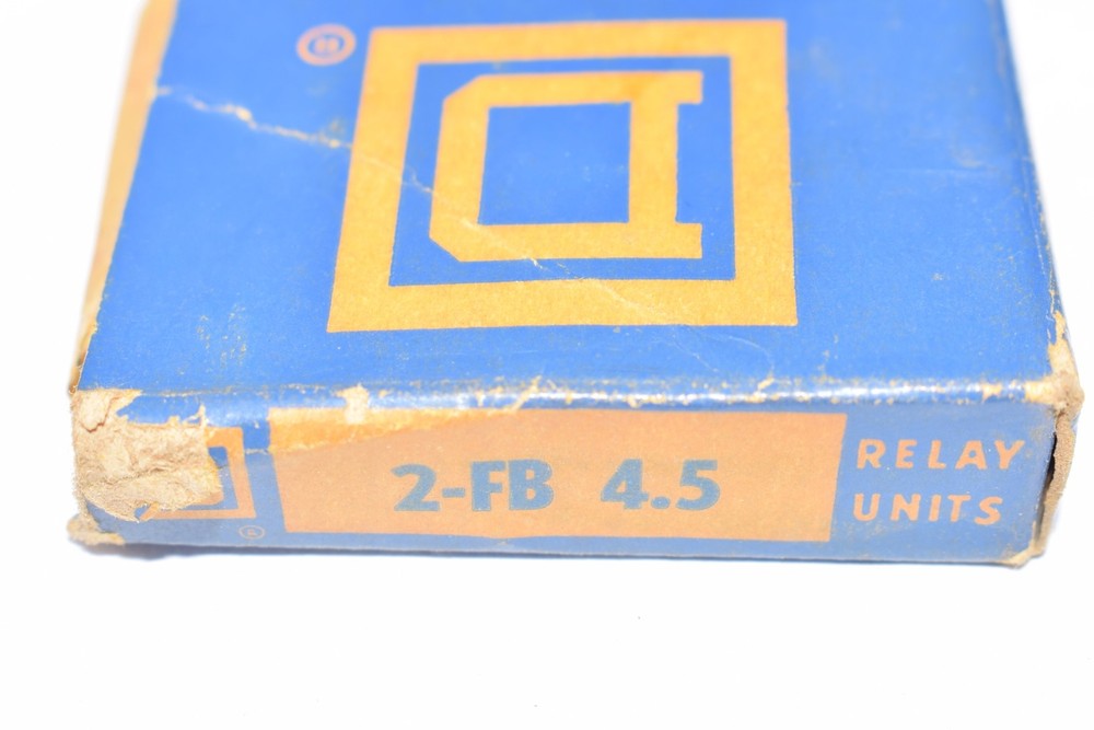 NEW Square D, Part: 2-FB 4.5 Overload Relay Units