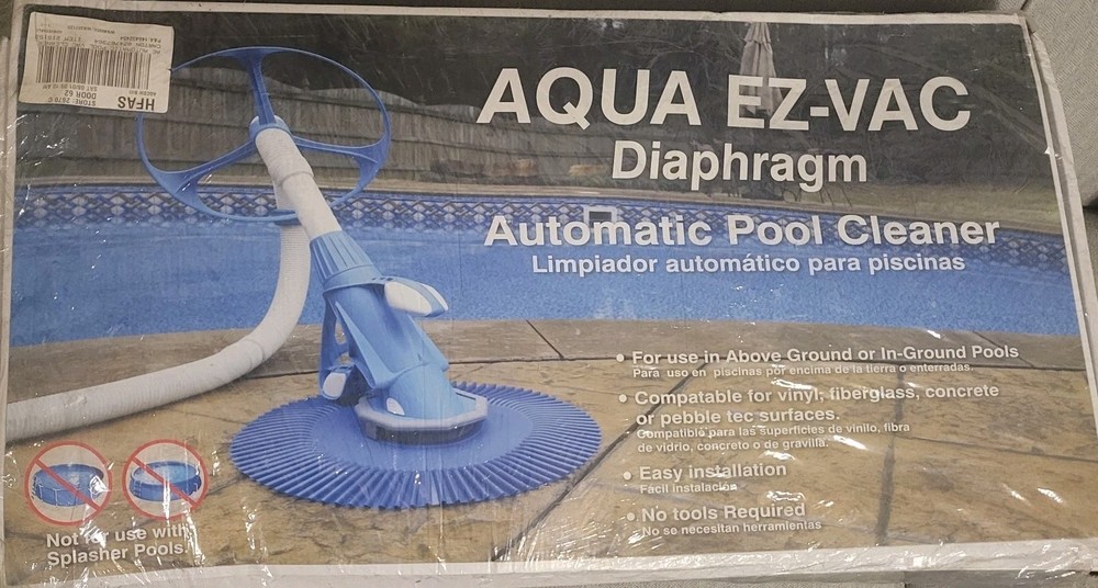 Aqua EZ-VAC Diaphragm Automatic Pool Cleaner