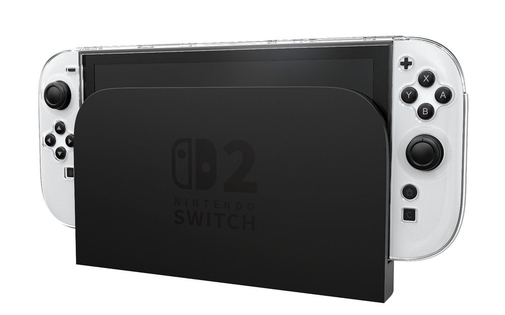 Nyko Thin Case for Switch 2 - Clear Dockable Console Protector