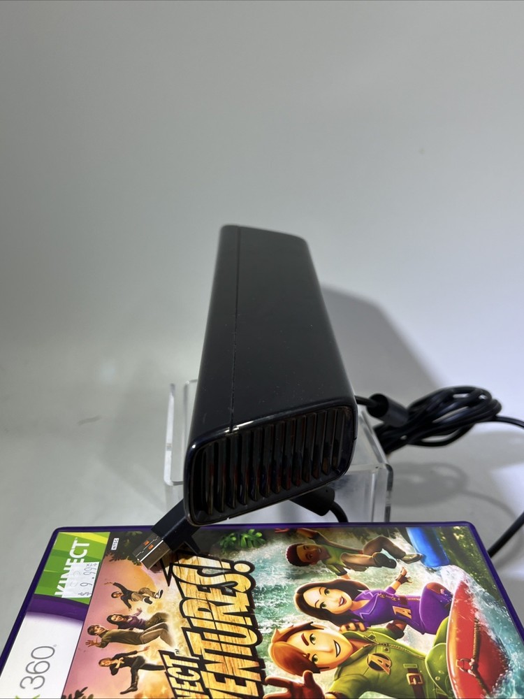 Microsoft Xbox 360 Kinect Sensor Bar W/6 Games Tested Bundle Lot #ML2