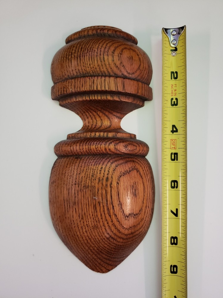 Flat Back Roman Half Column Pilaster, Solid Wood Post Column Cap Finials,