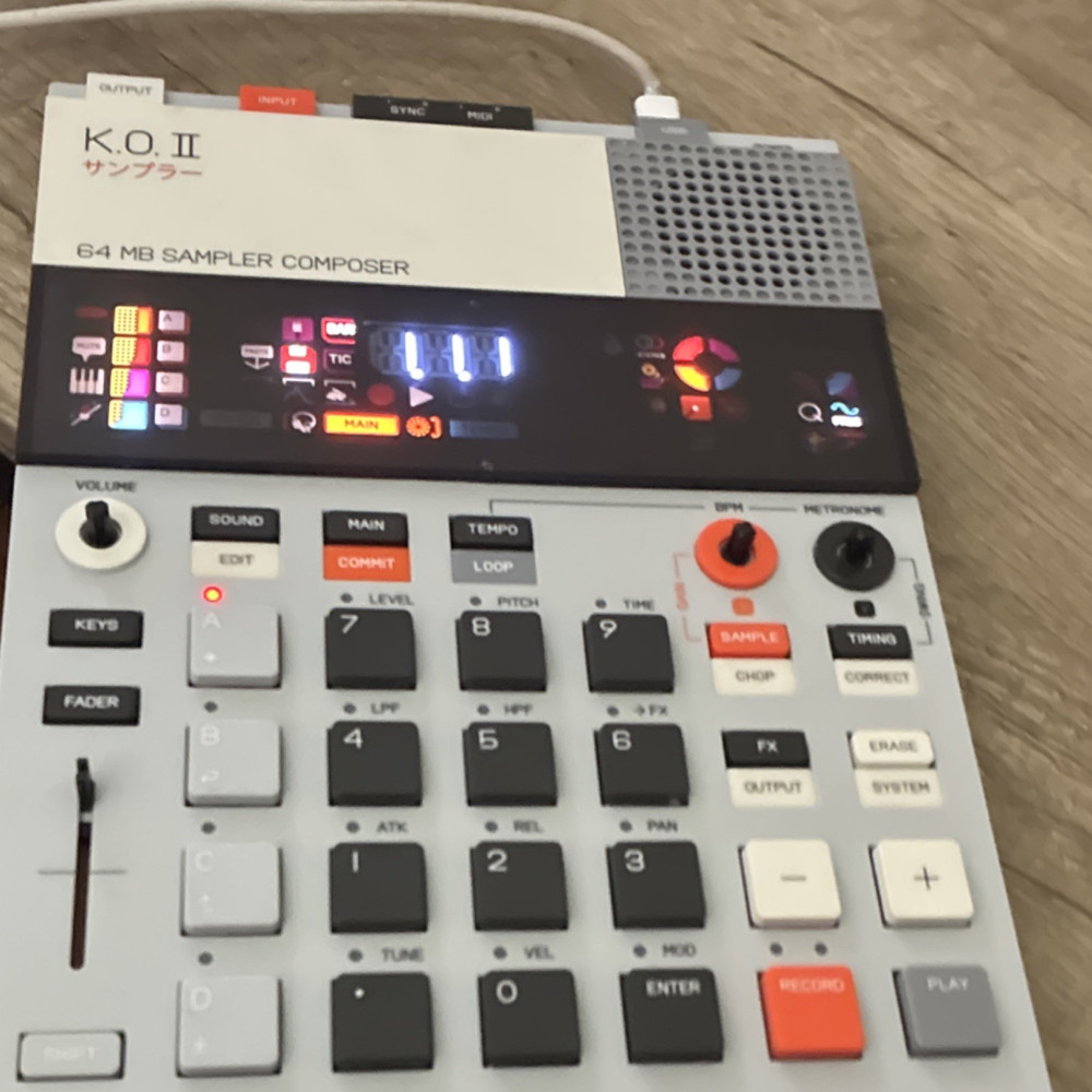 Teenage Engineering K.O.II 64MB Sampler Composer