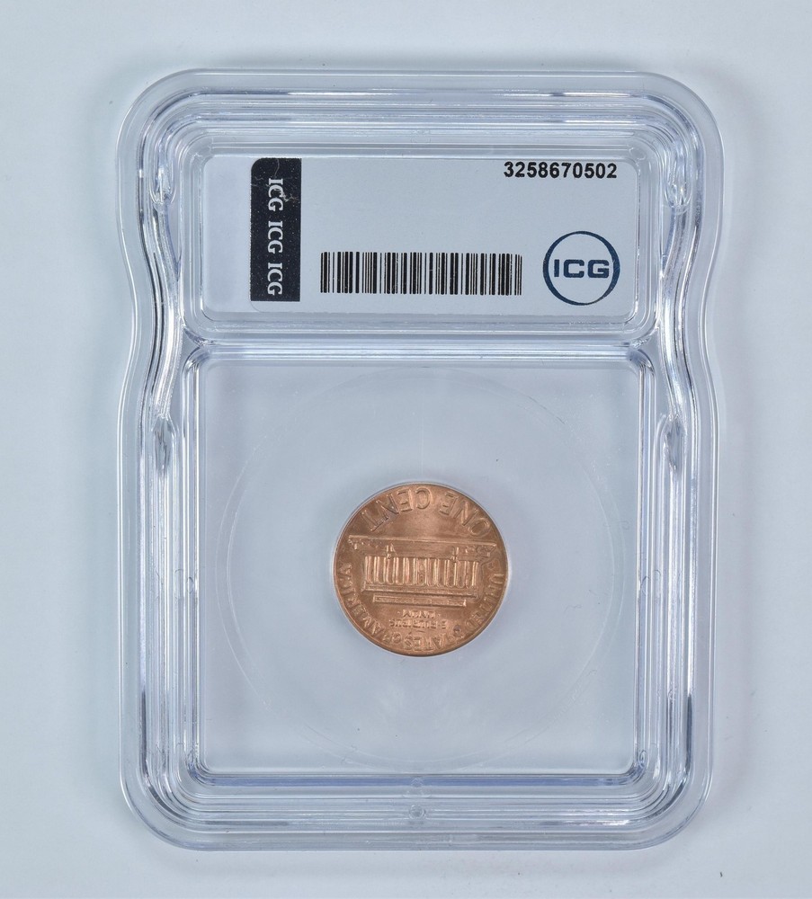 1970-S Lincoln Memorial Cent Small Date Authentic ICG