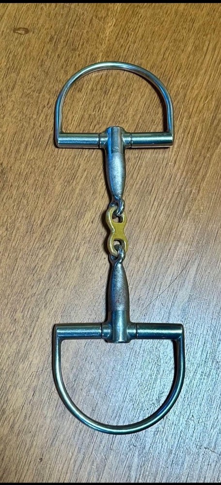 Trust Equestrian Dee Double Jointed Snaffle