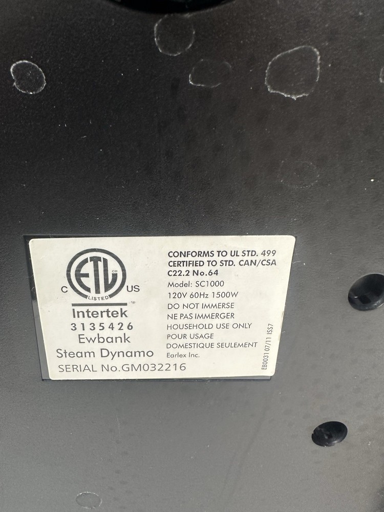 Ewbank SC1000 Steam Dynamo