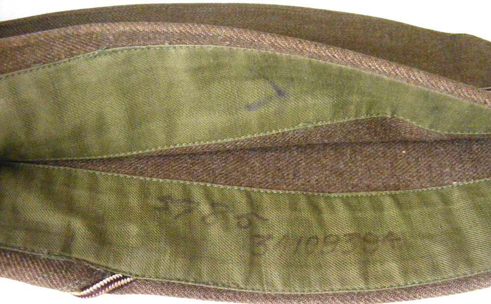 Vintage WW2 Wool Officers Corps Garrison Cap
