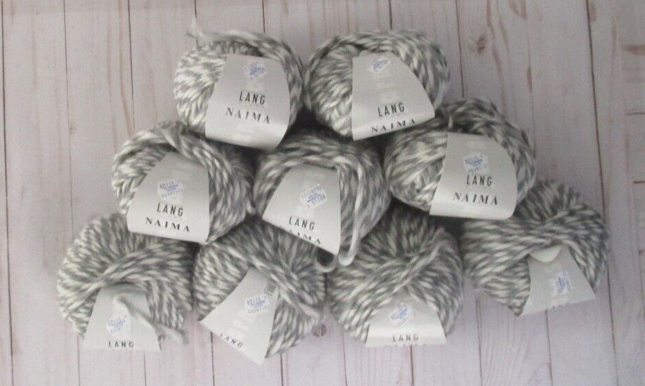 Lang Yarns Naima WOOL Yarns (9-in-pack)