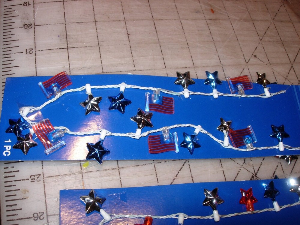 TWO LITE-UP STAR NECKLACES--#A1-4