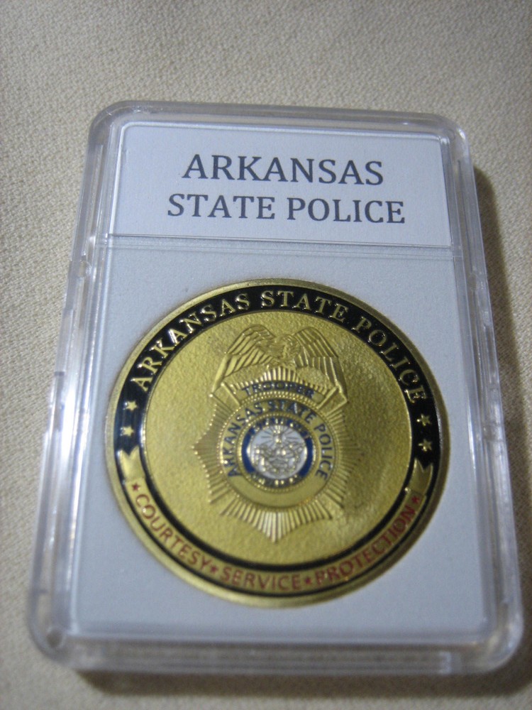 ARKANSAS STATE POLICE Challenge Coin