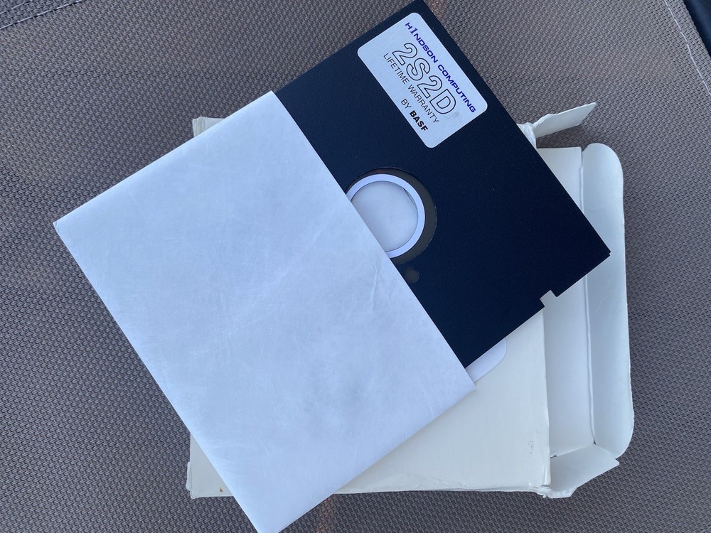Basf 2S2D Floppy Disc Double Density Double Sided 10 Pack