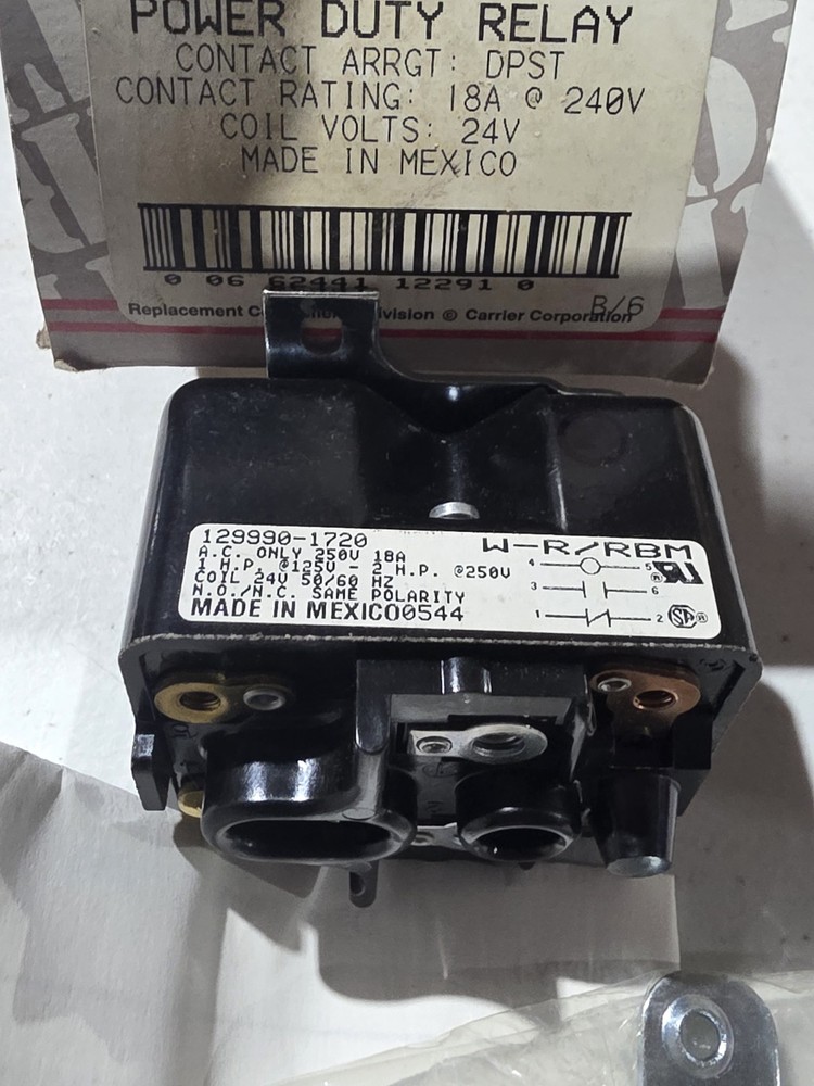 FACTORY AUTHORIZED HN61KR911 POWER DUTY RELAY