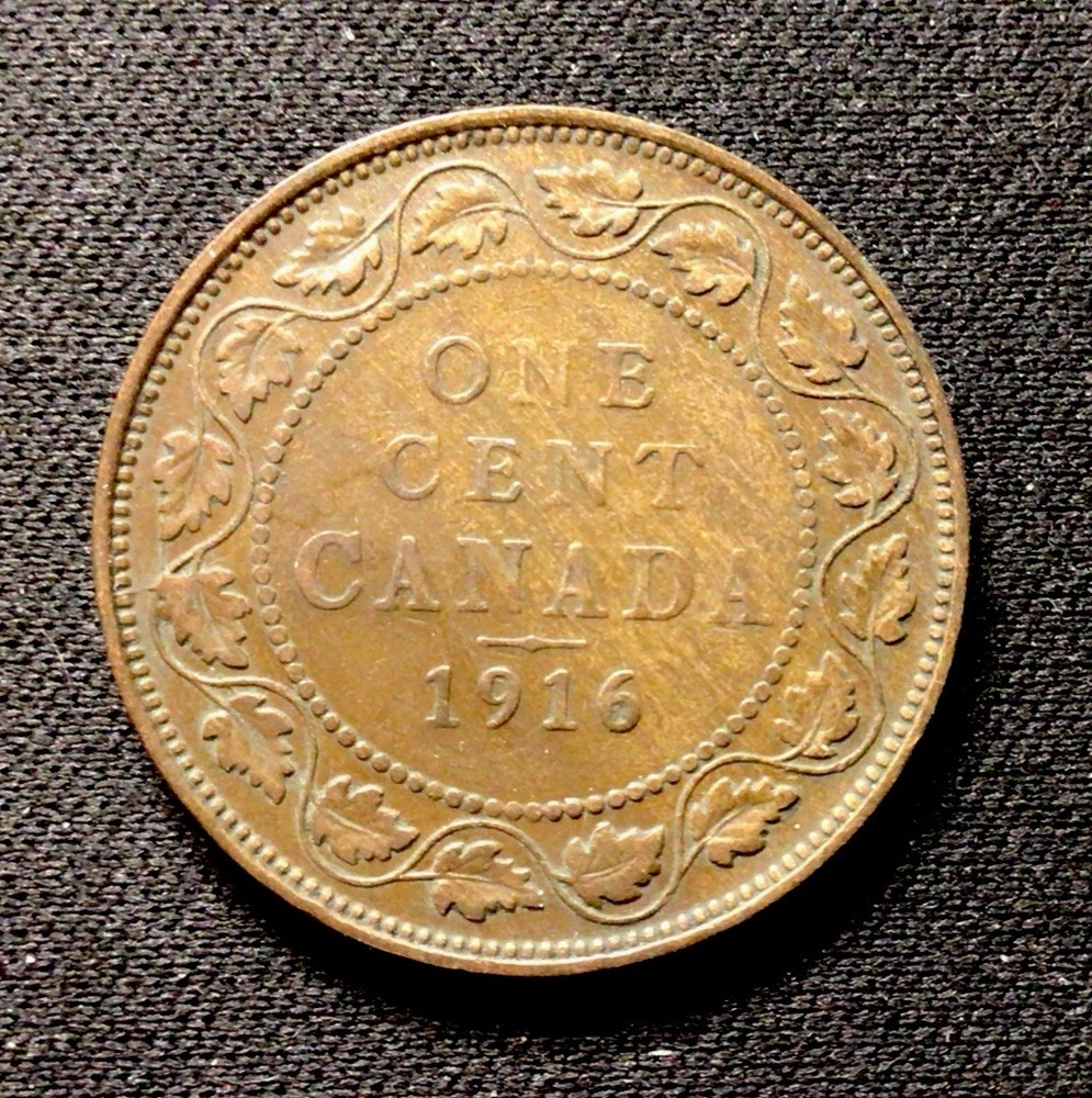 1916 Canada One Cent! ENN Coins