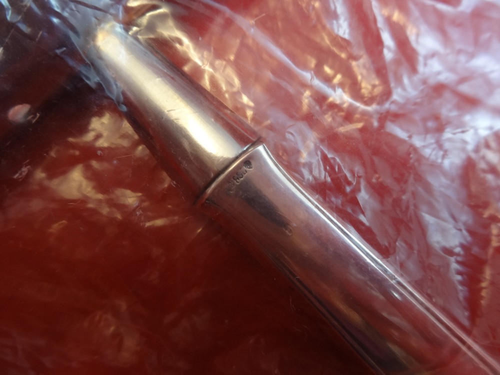 Art Deco 800 SIlver Asparagus Server with Stainless (#709)