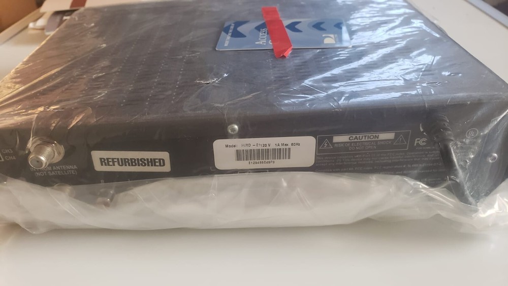 Hughes Silver EdiDirecTV Satellite Receiver Model HIRD-E1