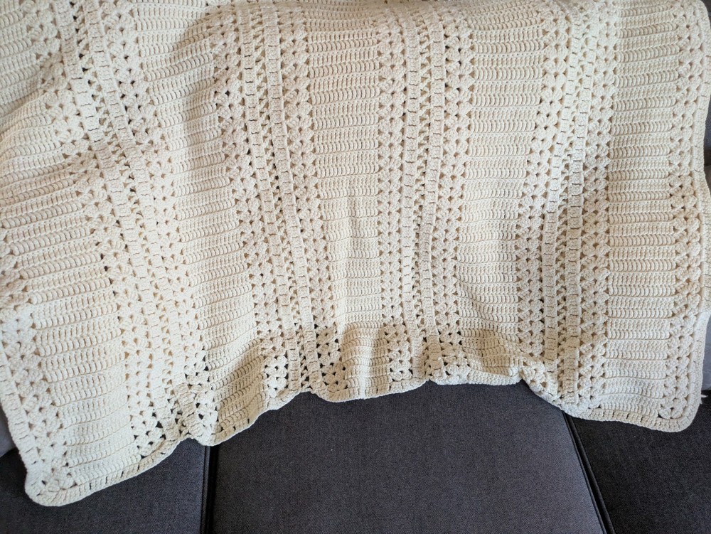 Vintage Cottage Core Throw