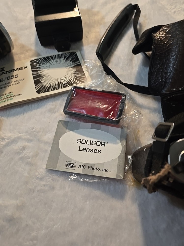 Classic Canon AE-1 Program Camera Bundle with 50mm Lens & Protective Carry Case