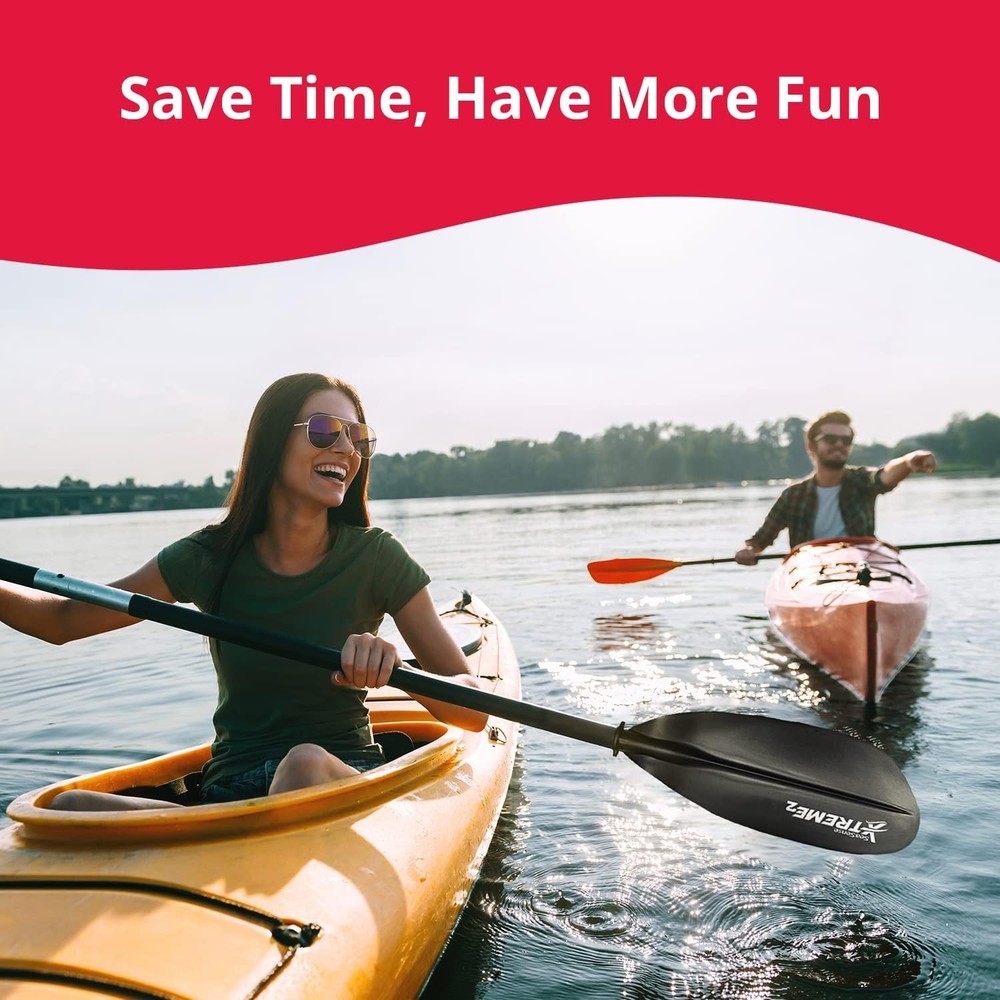 Professional Feathered Design 96” Xtreme Kayak Paddle - Optimized for Efficiency