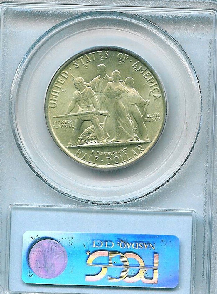1936 Elgin Commemorative Half Dollar : PCGS MS66