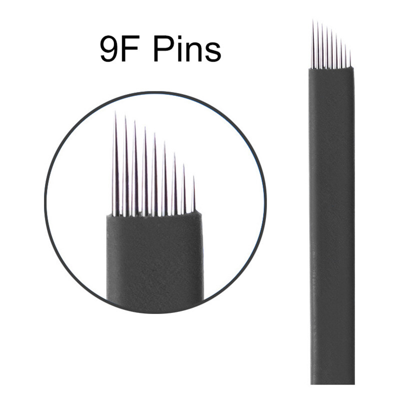 9 Flex Blades Microblading Needles for Tattoo Permanent Makeup Needles