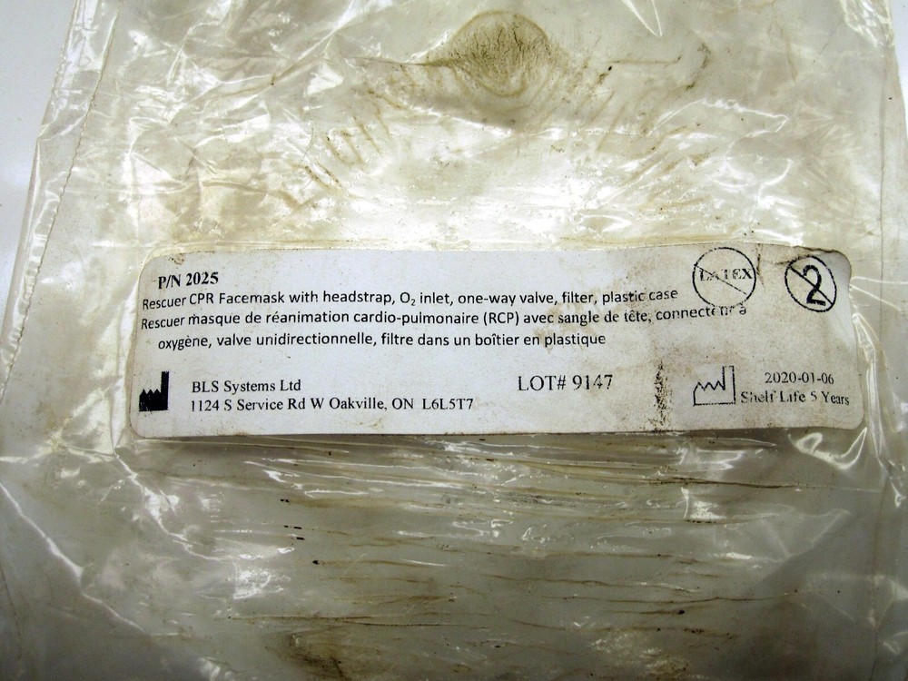 BLS Systems 2025 Rescuer CPR Facemask
