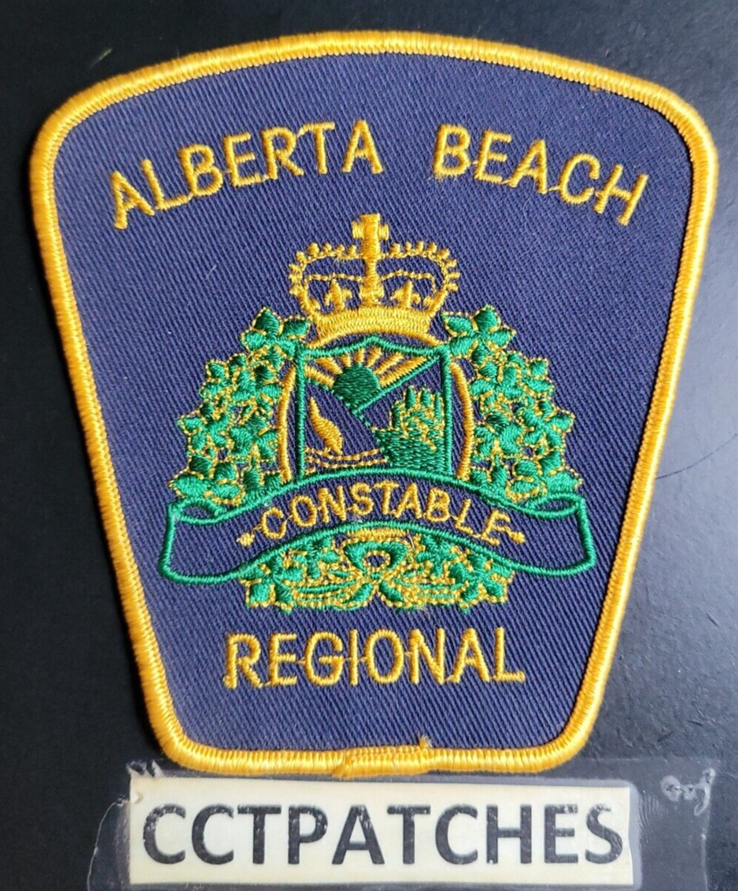 ALBERTA BEACH, CANADA CONSTABLE POLICE SHOULDER PATCH