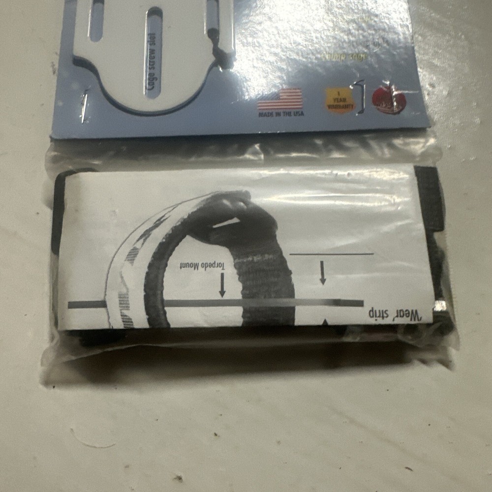 XLAB Torpedo Front Hydration Mount Aluminum WHITE Between Arms Aero Triathlon