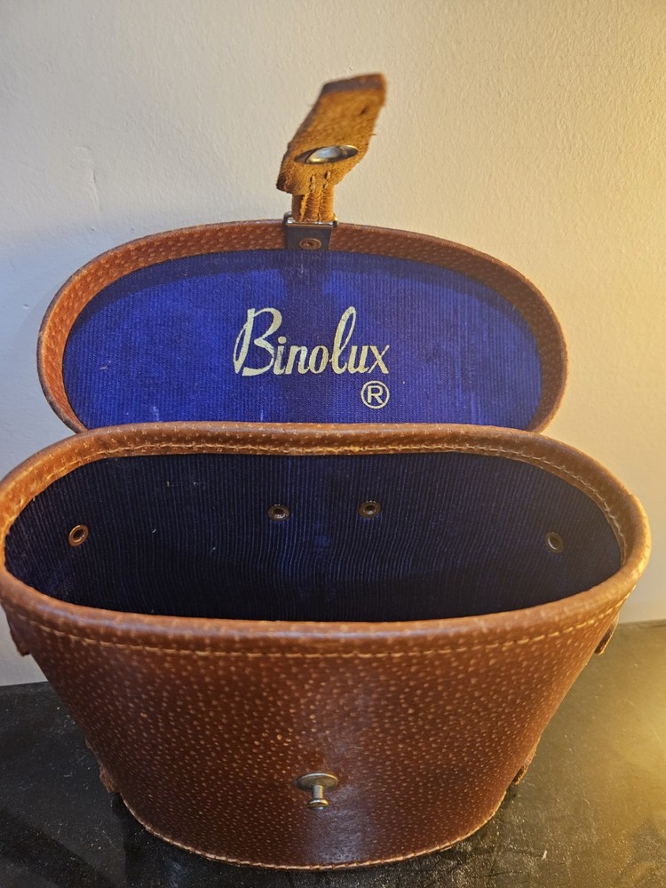Vintage World War 1 Binoculars Case With Compass