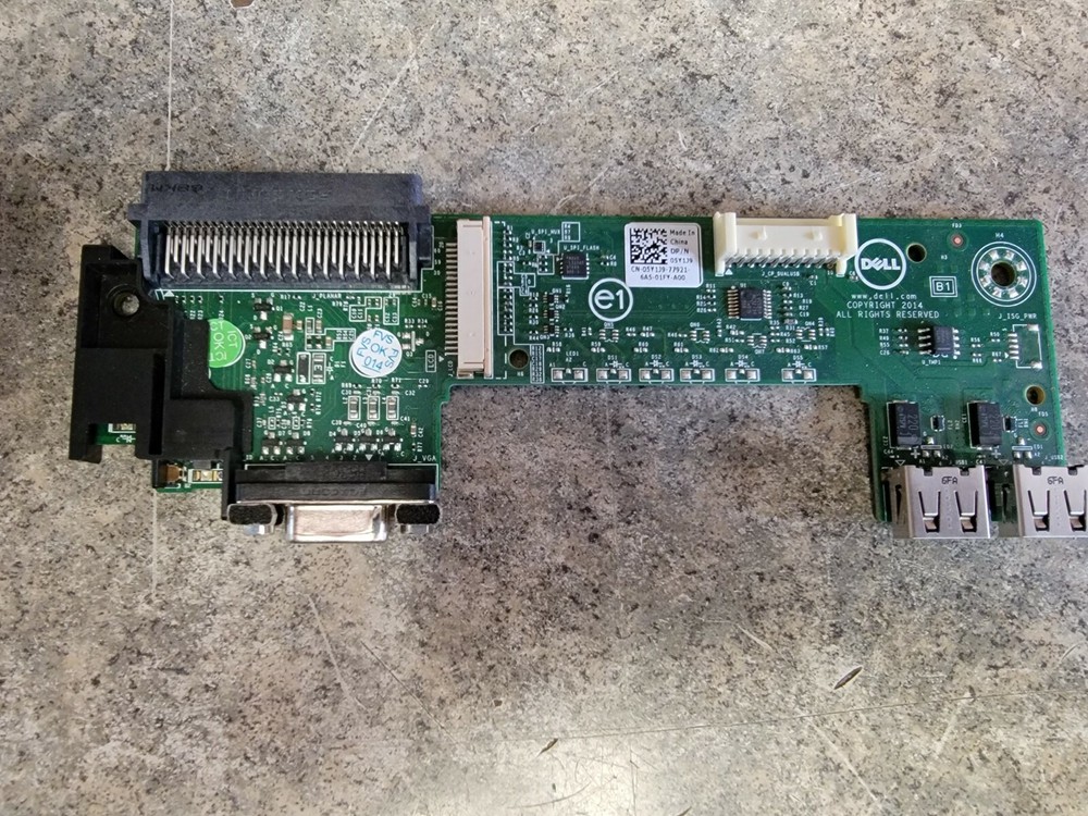 Genuine Dell PowerEdge R330 Server Front Control Panel Board 5Y1J9 Ships Quickly