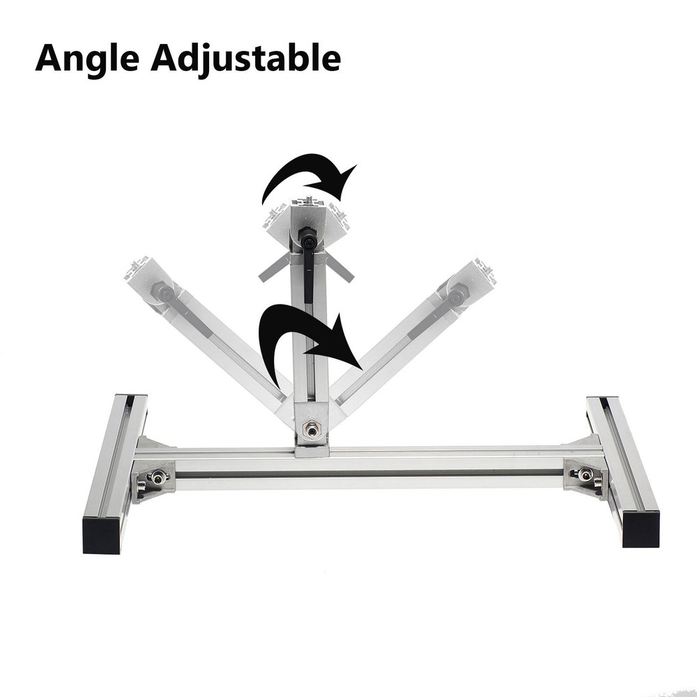 DIY Reciprocating Linear Actuator Motor Stands Bracket Pitch Angle Adjustable