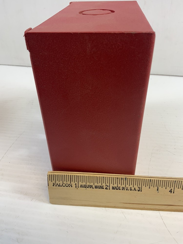(NEW) SEIMENS FBX-SF Red Fire Alarm Surface Mount Back Box
