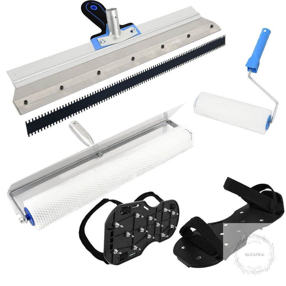 Self-Levelling Cement Tool Kit,Spike Roller for Self Leveling Cement,Epoxy Floor