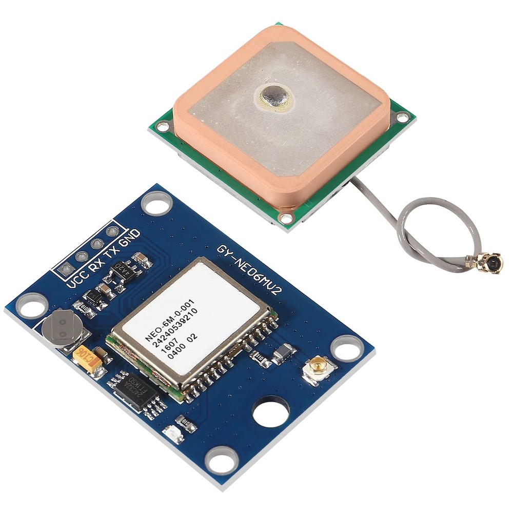 2Pcs GY-NEO6MV2 NEO-6M GPS Module with Flight Control for EEPROM MWC