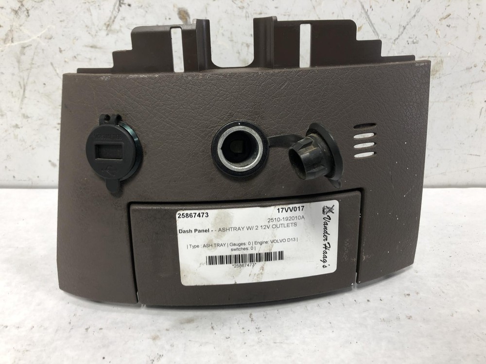 2003-2018 Volvo VNL ASH TRAY Dash Panel - Used