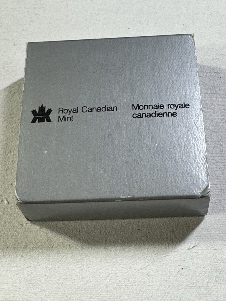 1984 Canada 1 Dollar Silver Proof Coin Toronto