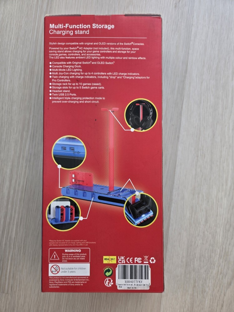 Nintendo Switch Storage And Charging Station