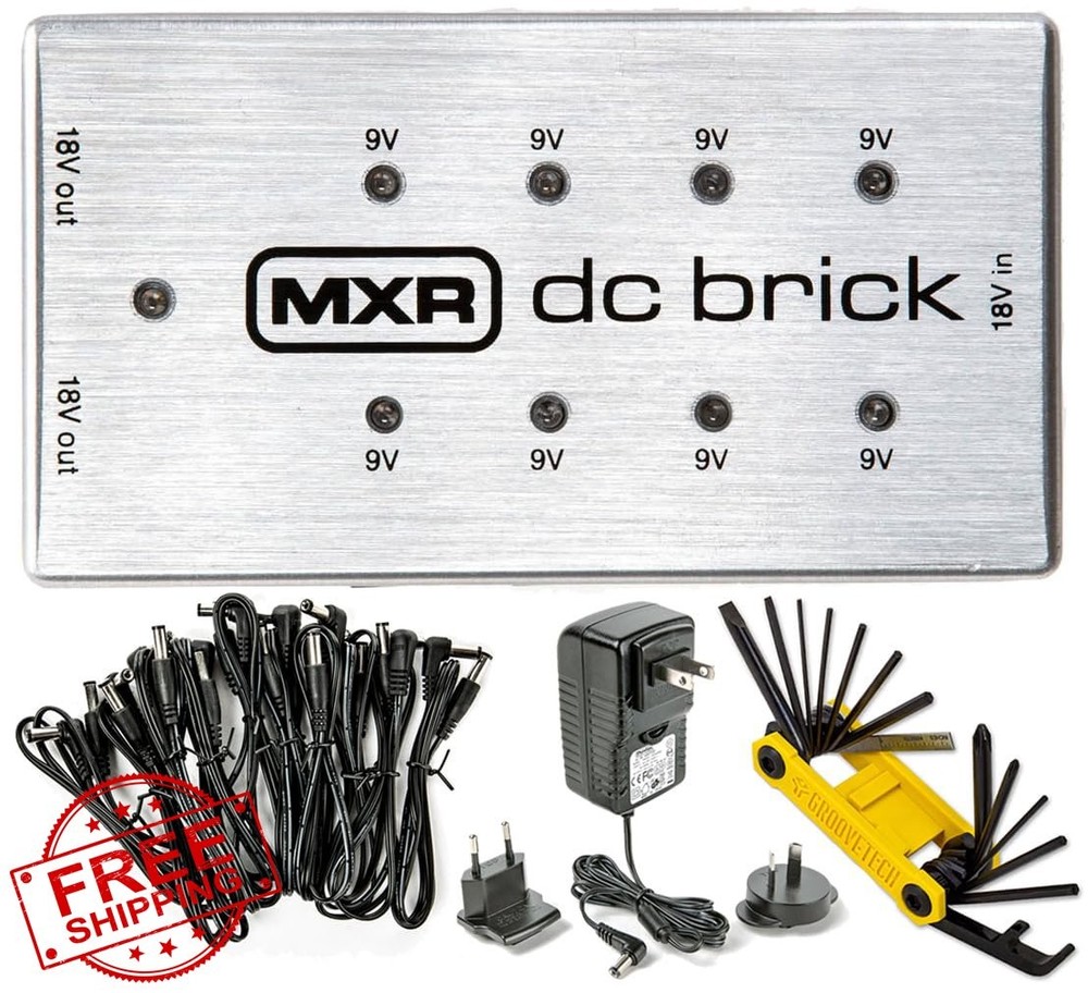 MXR M237 DC Brick Pedal Power Supply Bundle