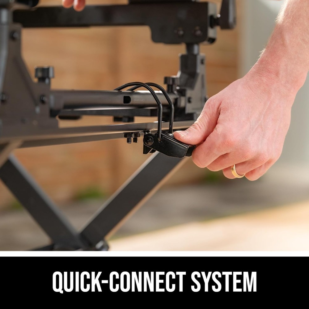 Compact Workbench with Folding Stand - Easy Setup & Storage=