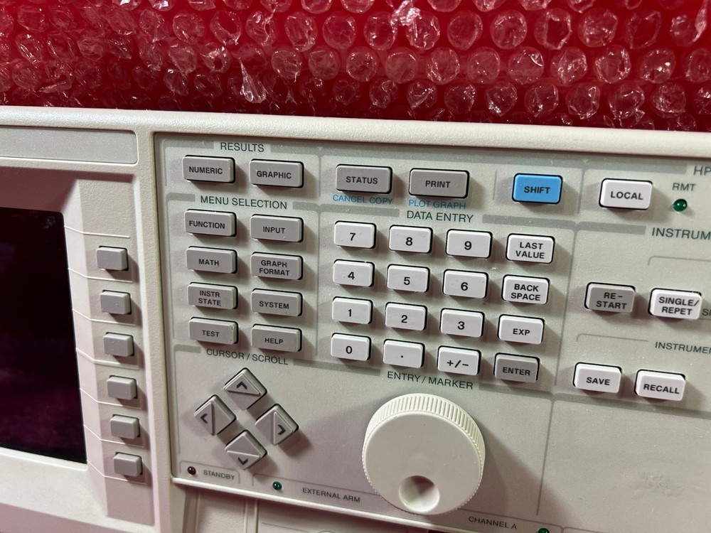 HP 5371A Frequency and Time Interval Analyzer ''Panel only''