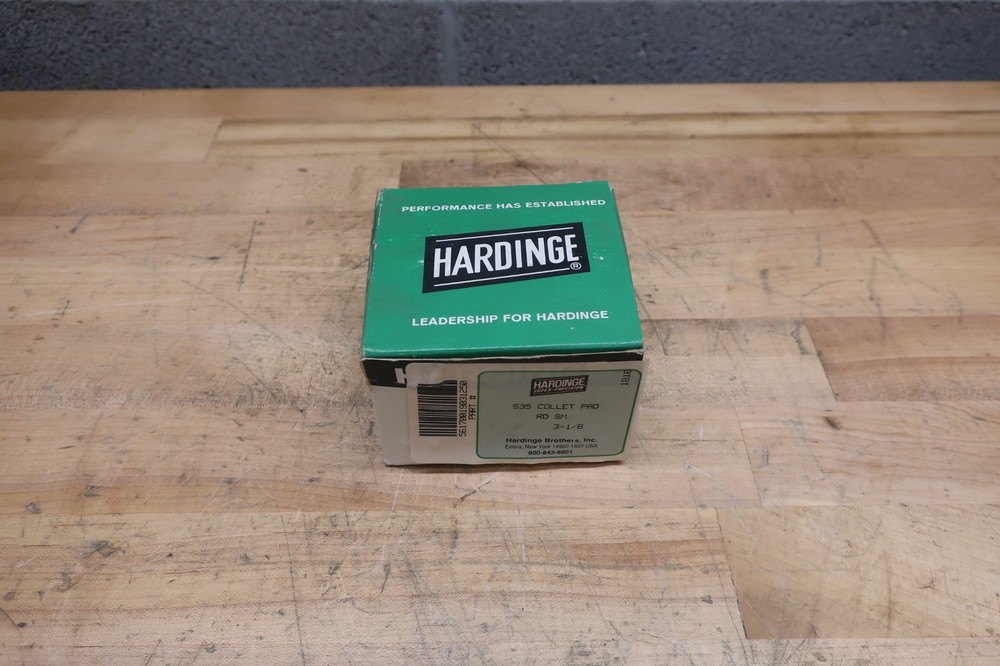 Hardinge S35 Collet Pad 3-1/8" Round Smooth