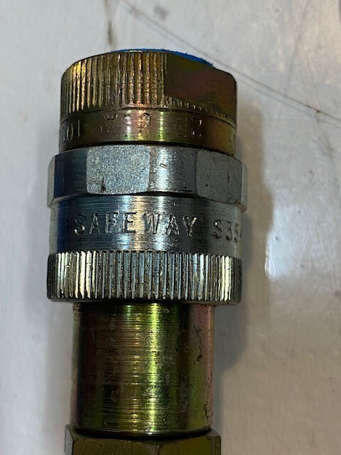 Safeway S35-2 Hydraulic Quick Coupler 10,000 PSI Max S31-2B